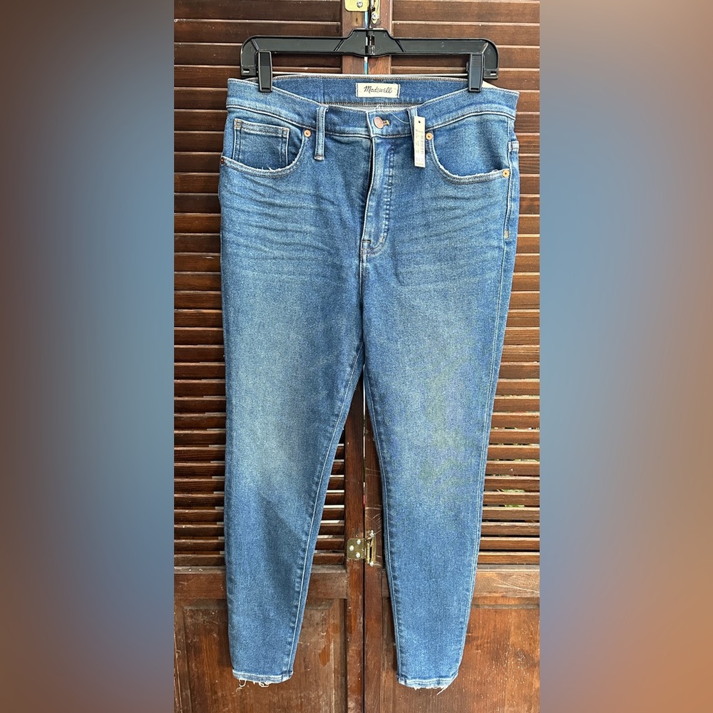 NWT Madewell Skinny Jeans 9” Mid-Rise, W31